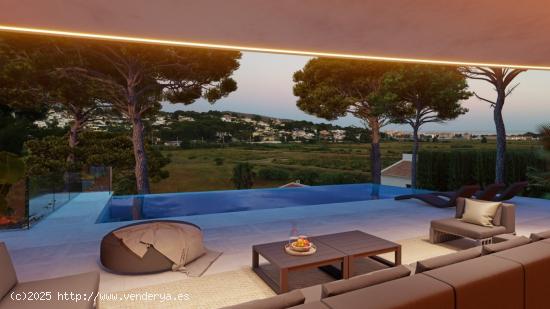 Precioso villa de lujo con vistas al mar en Moraira - ALICANTE