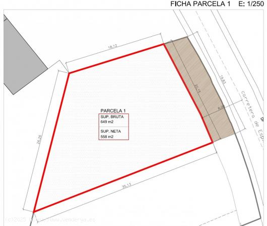 MAGNIFICA FINCA URBANA CON UNA SUPERFICIE DE TERRENO DE 649M2 - A CORUÑA