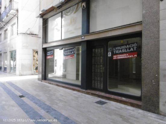 Local comercial en pleno centro de Tortosa de 90m2 - TARRAGONA