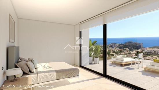 Villa de lujo en proyecto con excelentes vistas al mar en Cumbres del Sol, junto a Javea. - ALICANTE