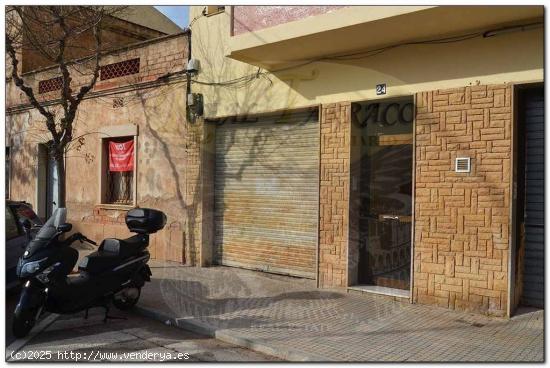 OCASIÓN: LOCAL COMERCIAL EN VENTA CON 60 M2 GARAJE, ALMACEN Y ASEO EN C. CERVANTES DE REUS - TARRAG