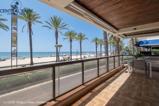 Apartamento Primera línea, en playa Poniente SALOU Paseo MIRAMAR! - TARRAGONA