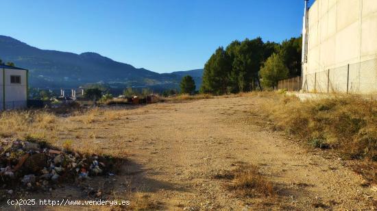  TERRENO INDUSTRIAL - POL. ELS ALGARS (COCENTAINA) - ALICANTE 