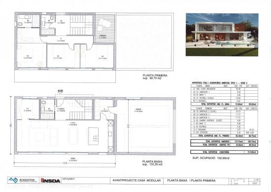 Magnífica casa construida bajo sistema modular en parcela de 726 m2 - Entrega en 8 meses - TARRAGON