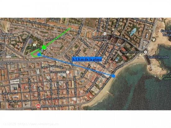  SOLAR URBANO EN VENTA EN CALAS BLANCAS - TORREVIEJA - ALICANTE 