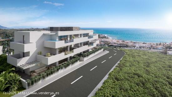 Modernos apartamentos  de lujo en venta sobre plano en La Cala de Mijas - MALAGA