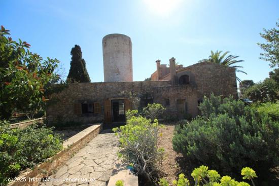 Carismático molino mallorquín de 1920 con vistas al mar - BALEARES