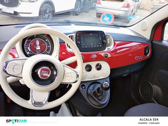 Fiat 500   1.0 Hybrid 51KW (70 CV) Red - Coslada