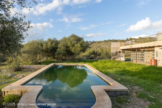 Casa rústica con gran extensión de terreno y piscina - BALEARES