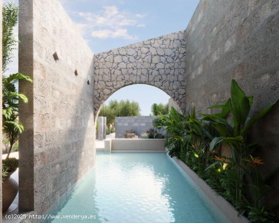 Magnifica casa con piscina, plaza de parking y vistas a la Serra de Tramuntana en Muro - BALEARES