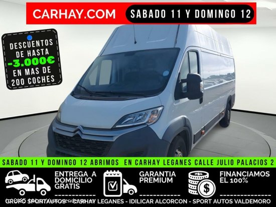  Citroën Jumper 35 L4H3 Heavy HDi 150 furgón 96KW 130CV - LEGANES 