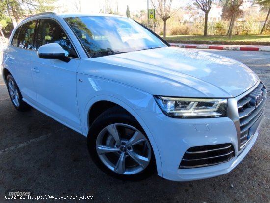 Audi Q5 2.0 TDI S-LINE QUATTRO-LEDS-NAVI DVD-PARKTRONIC de 2018 con 193.000 Km por 21.500 EUR. en Gr