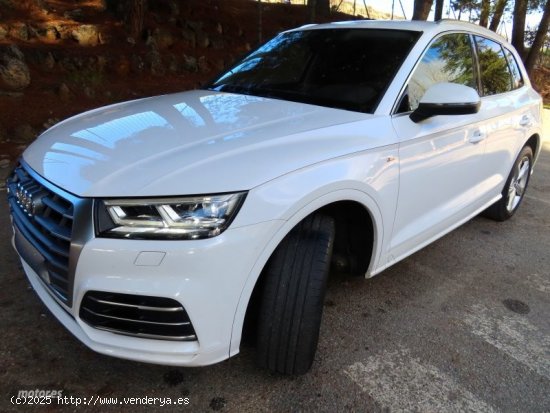 Audi Q5 2.0 TDI S-LINE QUATTRO-LEDS-NAVI DVD-PARKTRONIC de 2018 con 193.000 Km por 21.500 EUR. en Gr