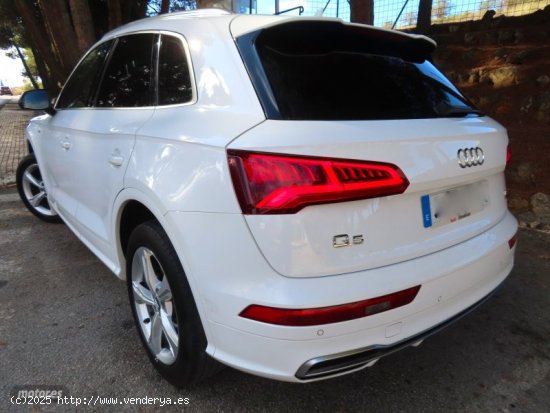 Audi Q5 2.0 TDI S-LINE QUATTRO-LEDS-NAVI DVD-PARKTRONIC de 2018 con 193.000 Km por 21.500 EUR. en Gr