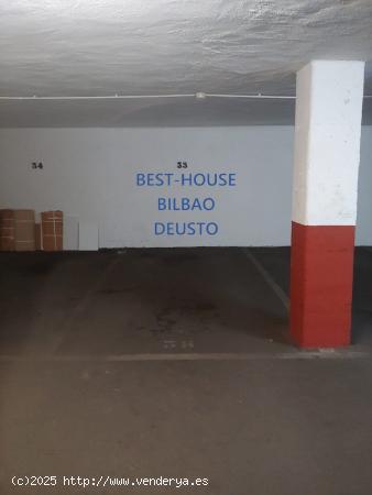  PARCELA DE GARAJE CÓMODA Y ESPACIOSA EN PLENO CENTRO DE DEUSTO - VIZCAYA 