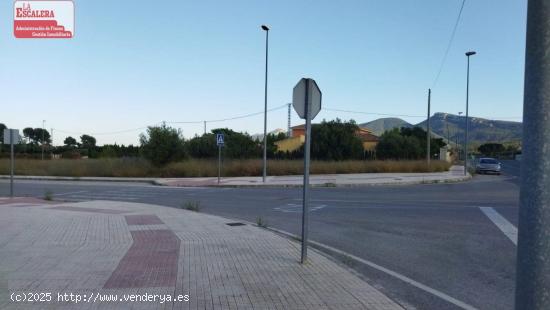 SUELO URBANIZADO EN CASTALLA. ZONA LLAURIA. - ALICANTE