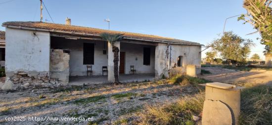 CASA ADOSADA PARA REFORMAR CON 10.000 PARCELA EN LAS BAYAS/ ELCHE - ALICANTE