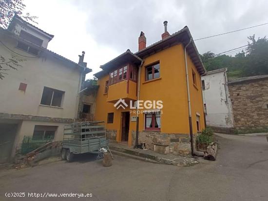  CASA EN LA MONTAÑA LISTA PARA VIVIR CON COCINA DE LEÑA,HUERTO Y CASA DE PIEDRA ADOSADA - ASTURIAS 