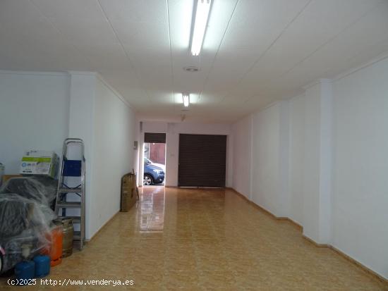 SE VENDE O ALQUILA LOCAL COMERCIAL EN ELCHE ZONA CARRÚS - ALICANTE