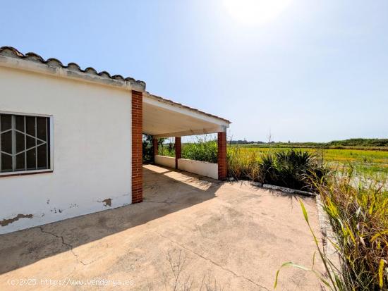 RÚSTICA ARROZAL CON CASA DE CAMPO - TARRAGONA