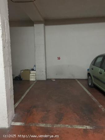 Se Venden Plazas de Garaje en Capellán Margall - Novelda (Alicante) - ALICANTE