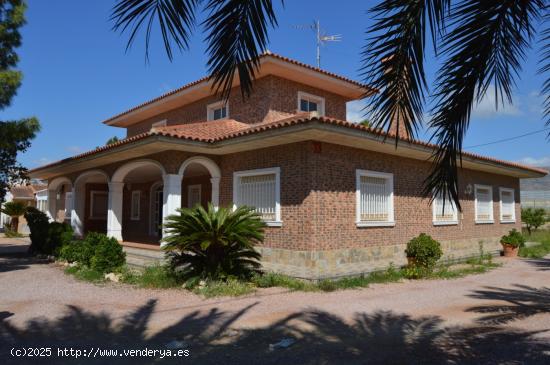  CHALET EN PARTIDA DE CAMPILLOS DE 525M2 Y PARCELA DE 10.600M2. PRECIO 390.000-€ - ALICANTE 