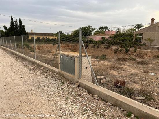 PARCELA URBANA EN MATOLA - ALICANTE