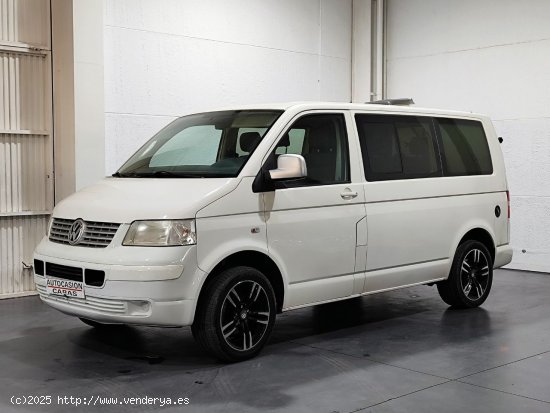  Volkswagen Transporter Kombi Largo T.Normal 2.0 TDI 102cv 2.8T CAMPER HOMOLOGADA - Gelves 