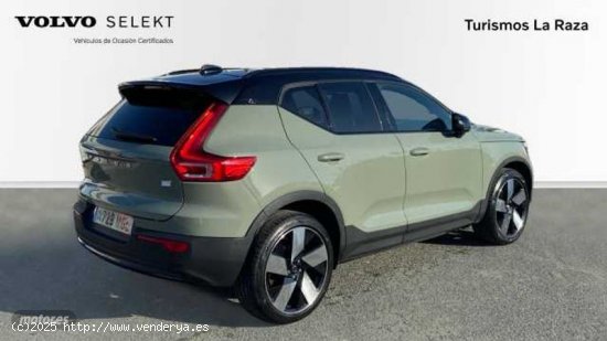 Volvo XC40 TODOTERRENO BEV 70KWH RECHARGE ULTIMATE 231CV 5P de 2023 con 10.379 Km por 45.900 EUR. en