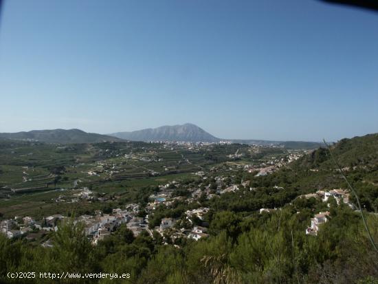 Indescriptible - las vistas desde esta parcela son realmente únicas! - ALICANTE