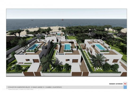 Chalet en venta en construcción en Cambrils (Tarragona)