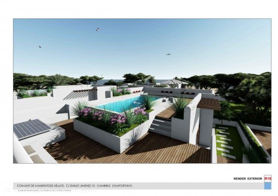 Chalet en venta en construcción en Cambrils (Tarragona)