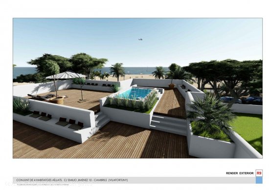 Chalet en venta en construcción en Cambrils (Tarragona)