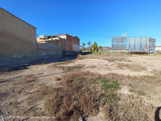  SOLAR URBANO JUNTO A AVENIDA PRINCIPAL DE PUERTO LUMBRERAS - MURCIA 