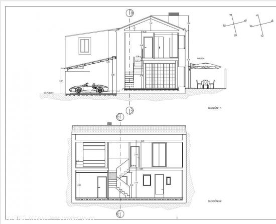 Dos casas con proyecto de reforma en la zona de Silva-Ventorrillo - A CORUÑA