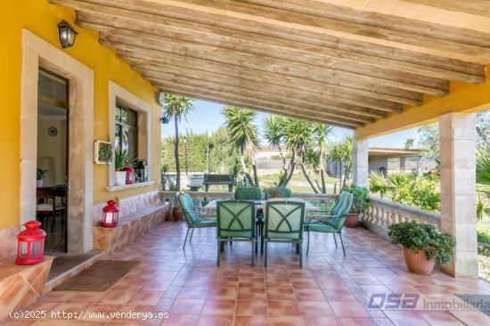 SE VENDE ÚNICA E INCREÍBLE FINCA RÚSTICA CON PISCINA EN LLUCMAJOR - BALEARES