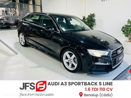  Audi A3 Sportback S Line 1.6 TDI 110 CV - Benalup 