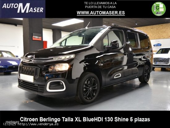  Citroen Berlingo BlueHDi 130 S&S Talla XL Shine 96 kW (130 CV) de 2021 con 117.000 Km por 20.200 EUR 