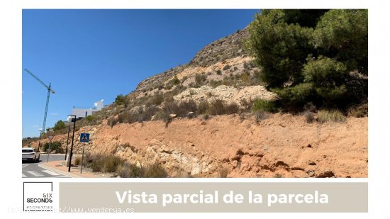 Parcela en venta a estrenar en Finestrat (Alicante)