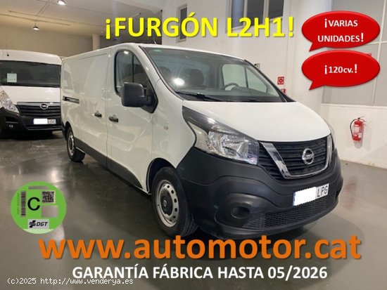  Nissan NV300 Furgón 2.0dCi L2H1 1.2T Comfort 120cv - GARANTIA FÁBRICA 03/2025 - Barcelona 