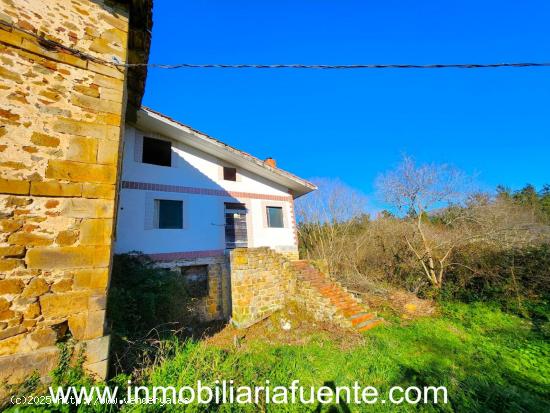 CASA DE 3 PLANTAS CON TERRENO EN ARTZENTALES - VIZCAYA