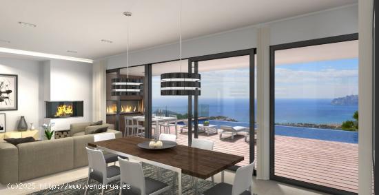 Villa de lujo en venta con impresionantes vistas panorámicas al impresionante mar Mediterráneo en 