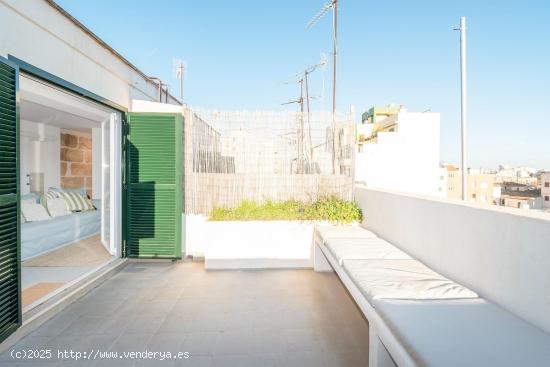 MARAVILLOSO ÁTICO REFORMADO CON TERRAZA EN PLANTA EN ES FORTÍ - BALEARES