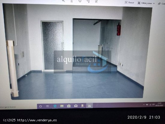 SE ALQUILA LOCAL/ 90 METROS/ BERNABÉ CANTOS/ 450 €