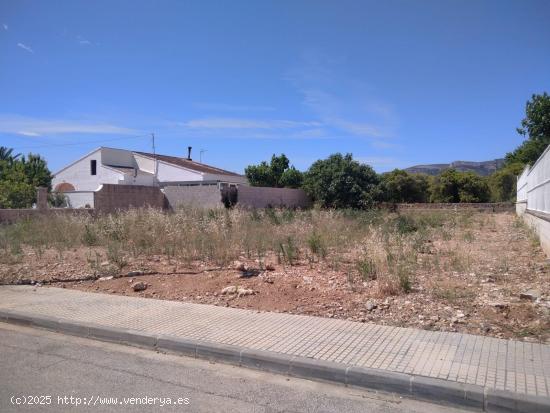 Bonito solar a 5 minutos de Gandia, para construir la casa de tus sueños - VALENCIA