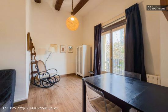  Apartamento de 1 dormitorio en alquiler en Ciutat Vella - BARCELONA 