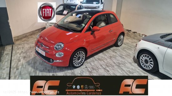 Fiat 500 1.2 LOUNGE TECHO PANORAMICO-BLUETOOTH - Mataró