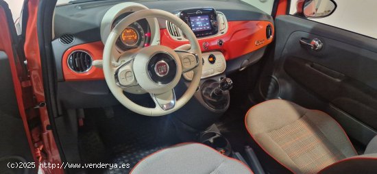 Fiat 500 1.2 LOUNGE TECHO PANORAMICO-BLUETOOTH - Mataró