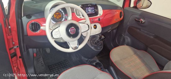 Fiat 500 1.2 LOUNGE TECHO PANORAMICO-BLUETOOTH - Mataró