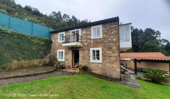 CASA DE PIEDRA CON VISTAS AL MAR EN DONIÑOS - A CORUÑA